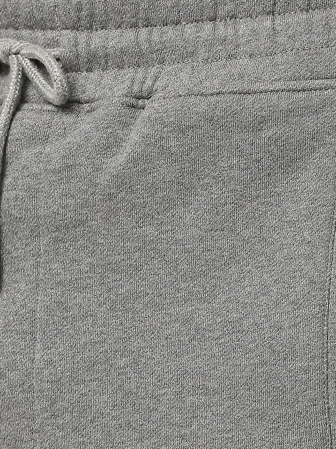 Disrupt Mens Grey Raw-edge Hem Graphic Print Shorts