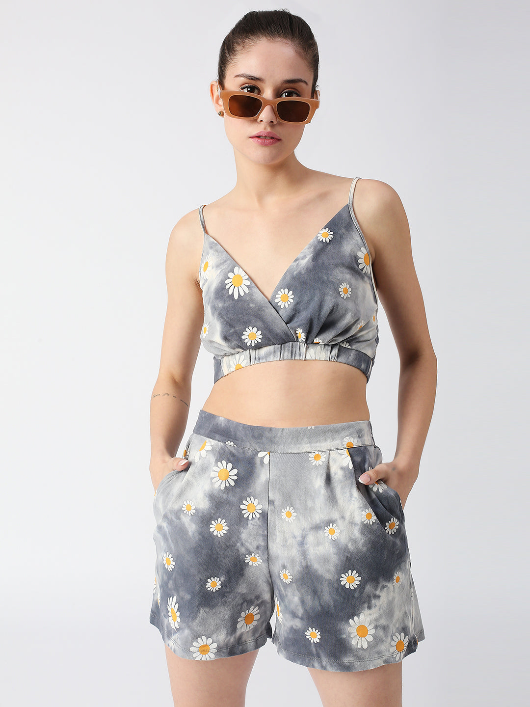 Disrupt Women 2pc Shorts And Bralette Co-ord Set